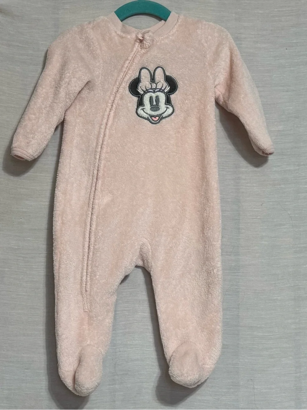 Disney Baby Minnie Mouse Footed Sleepers Pajamas Lot of 3